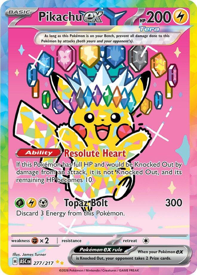 Ascended Heroes Pikachu 277