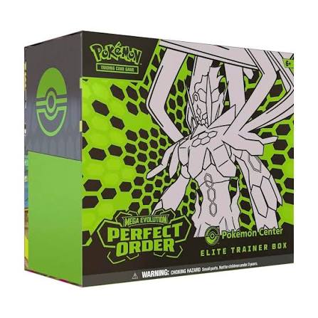 Pokémon’s Mega Evolutions Perfect Order PKC ETB