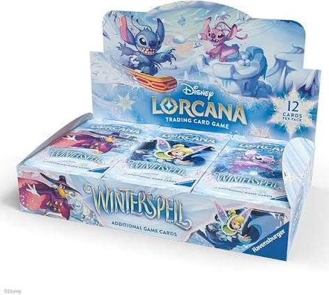 Disney Lorcana Winter spell booster box