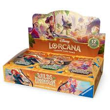 Disney Lorcana Wilds Unknown booster box