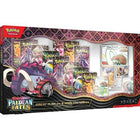 Pokémon’s Scarlet-violet Paldean Fates Great Tusk & Iron Treads collection box