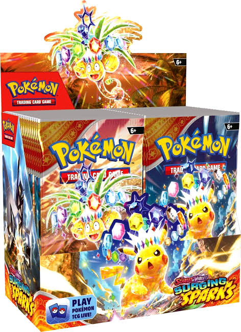 Pokémon’s Scarlet-Violet Surging sparks booster box