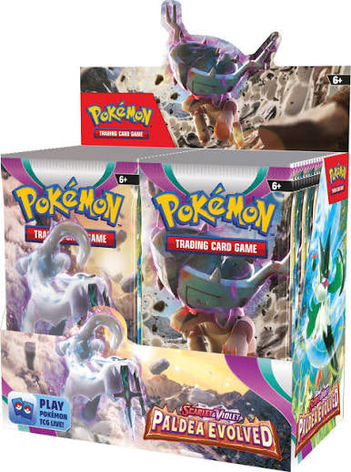 Pokémon’s Scarlet-Violet Paldea Evolved booster box