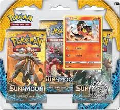 Pokemon’s Sun & Moon Base set 3 pack blister