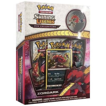 Pokemon’s Shining legends zoroark pin collection