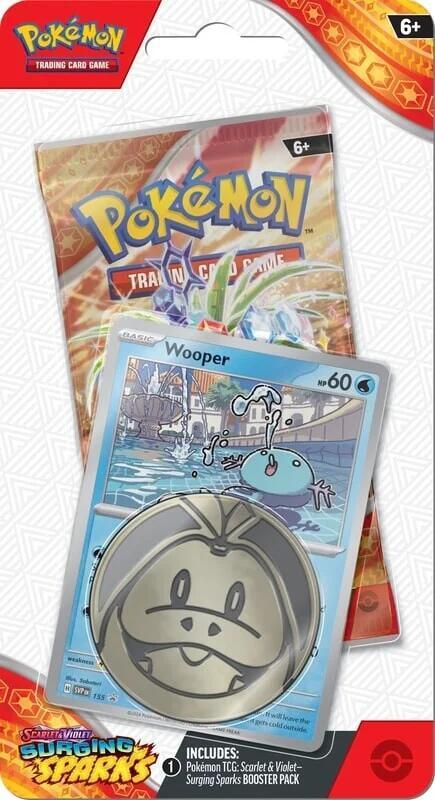 Pokémon’s Scarlet-Violet Surging sparks blister pack