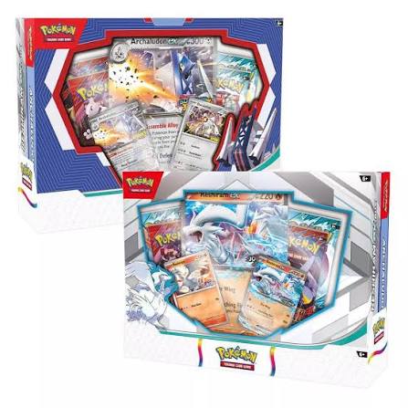 Pokemon’s Reshiram & Archaludon EX collection box’s (Twin-pack)