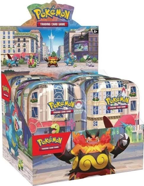 Pokémon’s Mega Evolutions Lumiose City Mini Tin Display Sealed (10tins)