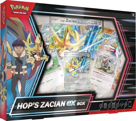 Pokemon’s Hops Zacian EX Box