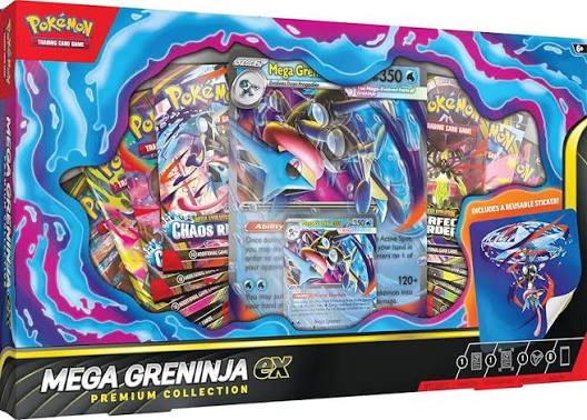 Pokemon’s Mega Greninja Box EX Premium Collection