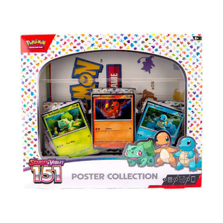 Pokemon’s Scarlet-Violet 151 Poster collection