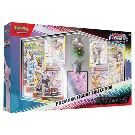Pokémon’s Scarlet-Violet Prismatic Premium Figure Collection Box