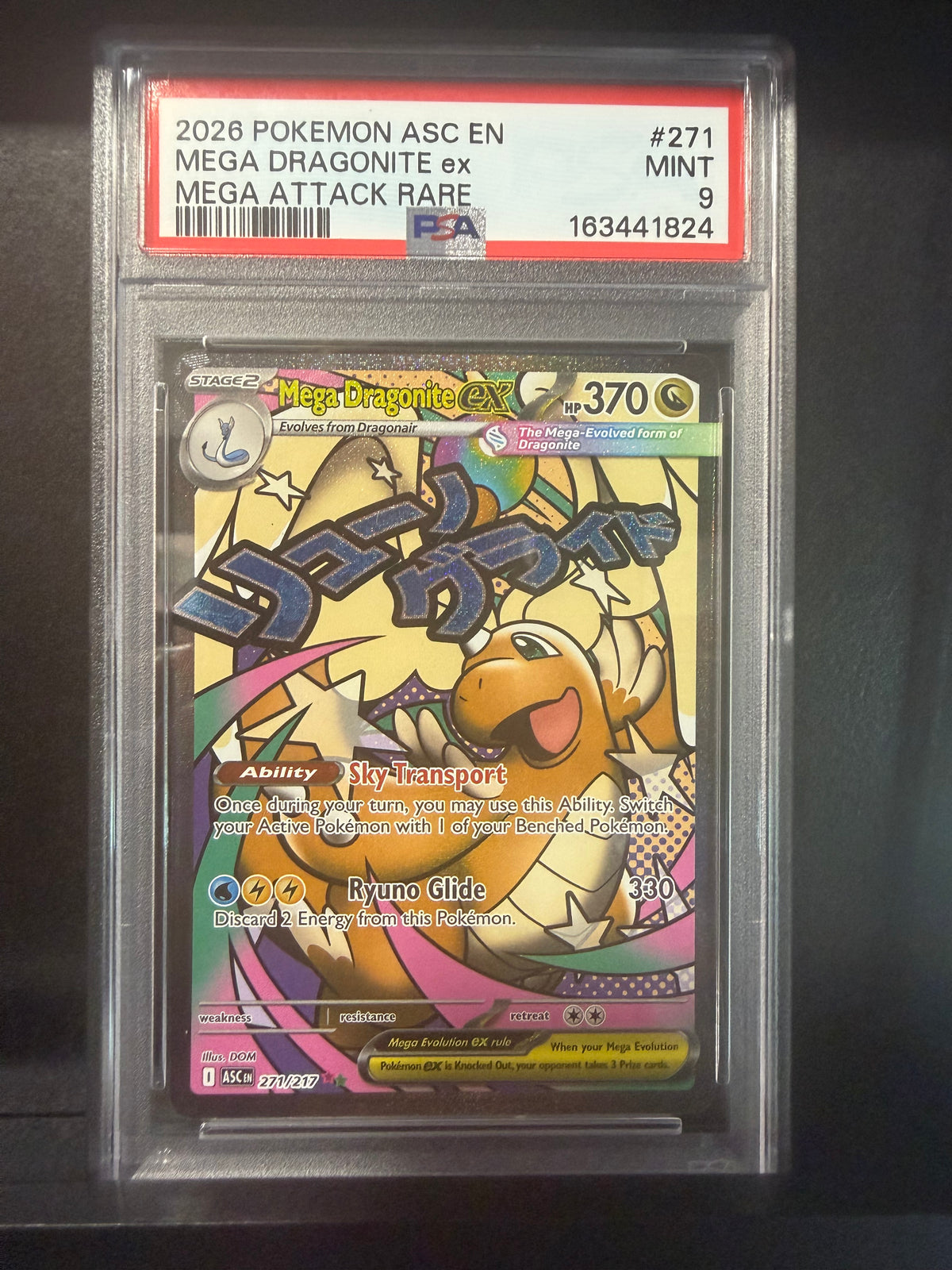 Mega Dragonite PSA 9