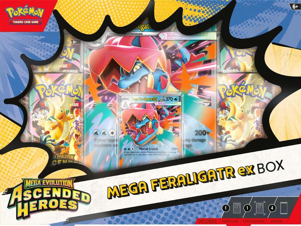 Ascended Heroes Mega Feraligtr Box