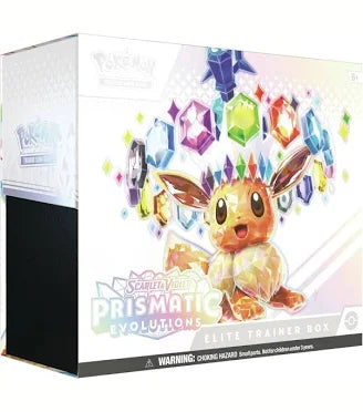 Pokémon’s Scarlet-Violet Prismatic Evolutions ETB